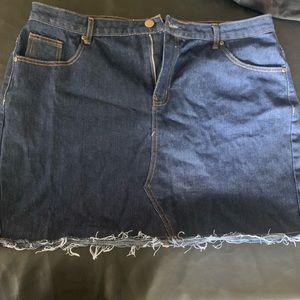 6 either never worn or slightly worn mini skirts shipped all together